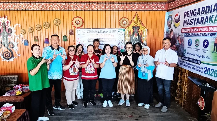 Mahasiswa Ners RPL 4 Malinau Edukasi Bahaya Penyakit Diabetes ke Warga