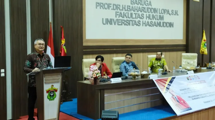 Bupati Malinau Jadi Narasumber Kuliah Umum Fakultas Hukum Unhas