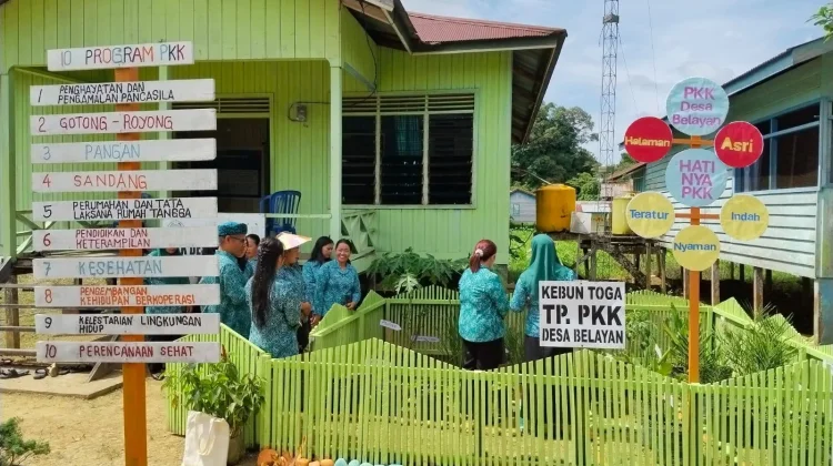 12 Desa Malinau Utara Ikuti Lomba "Aku Hatinya PKK"