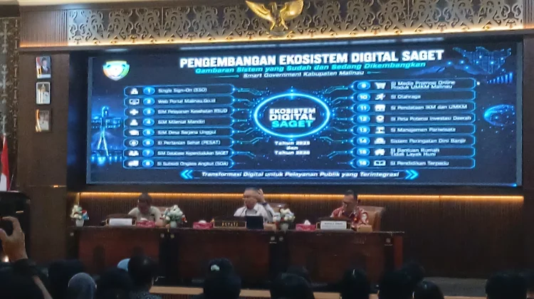 Bupati Dorong Digitalisasi Sistem Keuangan dan Pelayanan dapat Diakses Terpadu