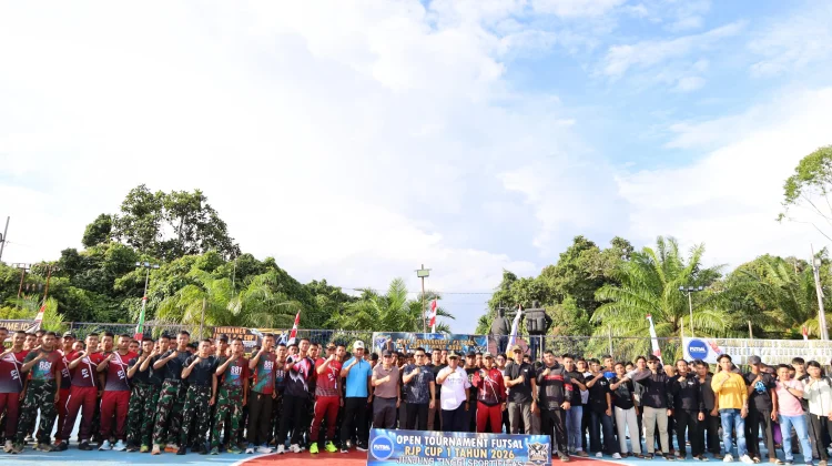 Wakil Bupati Malinau Buka Turnamen Futsal RJP Cup I