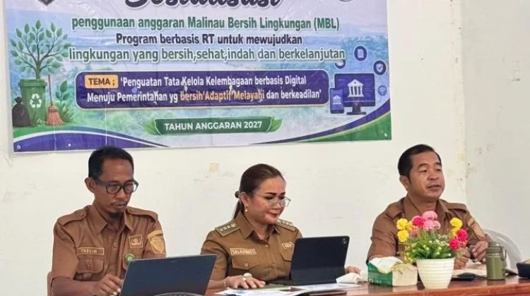 Sosialisasi MBL di Malinau Selatan, Perkuat Penggunaan Anggaran RT untuk Wujudkan