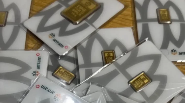 Anjlok Rp65 Ribu dalam Tiga Hari, Emas Antam Kini di Level Rp2,668 Juta