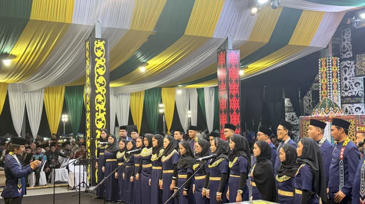 Paduan Suara ICC Malinau Meriahkan Pembukaan MTQ ke-X Kaltara