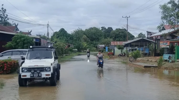 Debit Air di Malinau Barat Naik, Warga Diminta Waspada