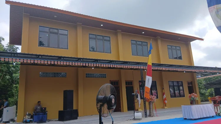 Habiskan Dana Rp1,127 Miliar, Umat Buddha Hadirkan Gedung SMB Samadhina Dua Lantai