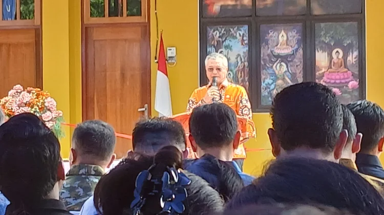 Keberadaan Gedung SMB Samadhına, Bupati: Komitmen Dukung Pendidikan dan Kerohanian