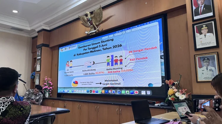 Ratusan Balita di Malinau Terindikasi Stunting, Prevalensi Capai 13,03 Persen