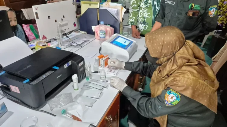 Dinas Ketahanan Pangan Uji Sampel Bahan Pangan di Dua Dapur SPPG Malinau
