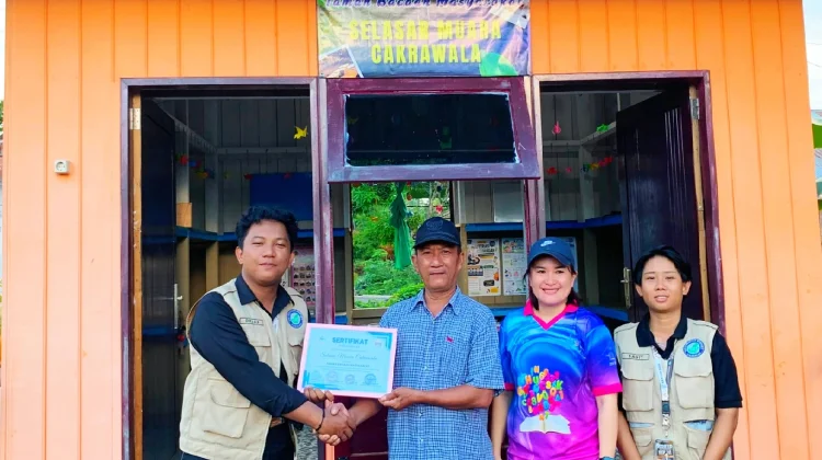 Ketua RT 5 Desa Malinau Hulu Apresiasi Hadirnya TBM Selasar Muara Cakrawala