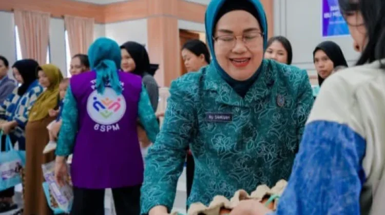 Posyandu Kaltara Salurkan Bantuan Gizi Bumil, Bayi dan Balita