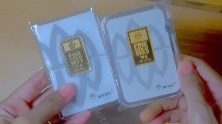 Harga Emas Antam Turun Rp12.000, Koreksi Dua Hari Capai Rp21.000 per Gram