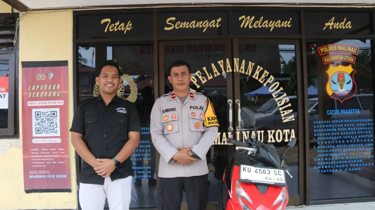 Pelaku Masih Diburu, Polsek Malinau Kota Temukan Motor Curian