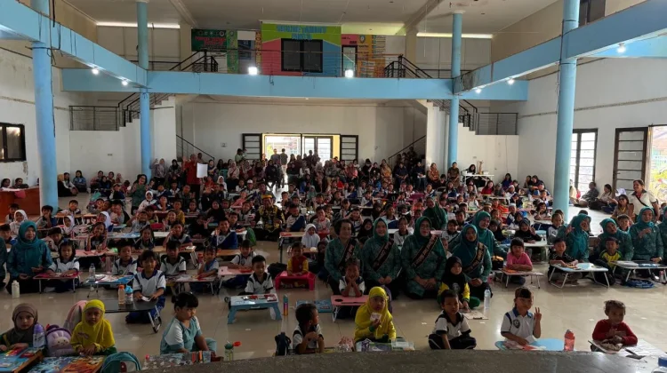 Hari Anak ke-42, 199 Anak di Malinau Kota Tuangkan Kreativitas lewat Lukisan