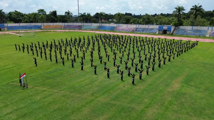 300 Personel Yonif Khusus 614/RJP Ambil Bagian dalam Lomba Pencak Silat Militer TNI