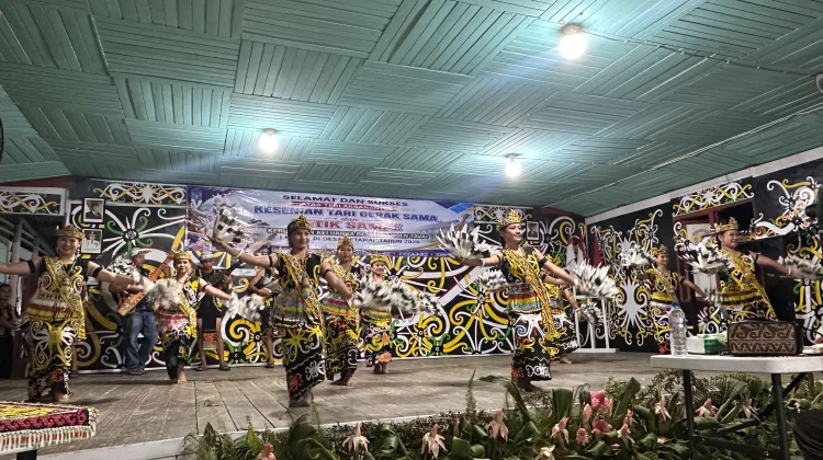 Lomba Tari Gerak Sama dan Petik Sampe Meriahkan Raker Bangen Tavai