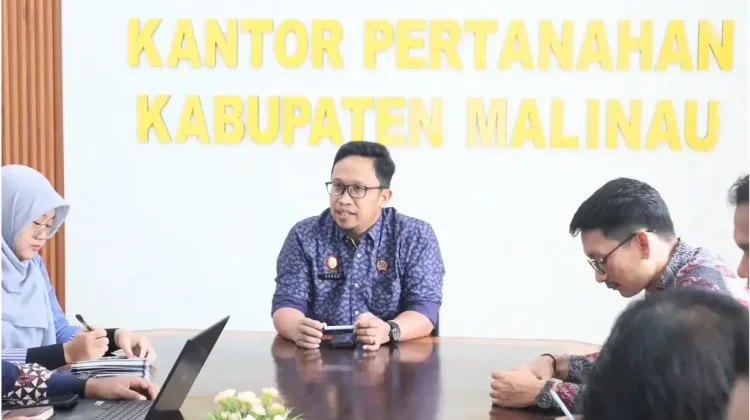 Kantor BPN Malinau Perkuat Percepatan PSN dan PTSL Melalui Rapat Monev