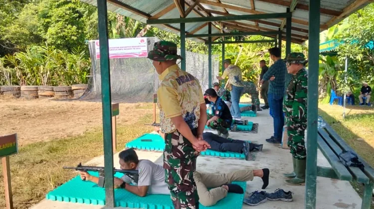 Kodim 0910/Malinau Gelar Menembak Bersama Muspida