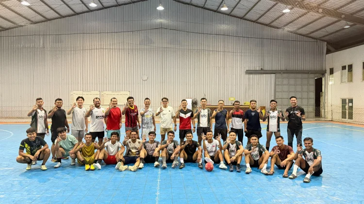 PT Adindo Perkuat Kebersamaan Lewat Futsal