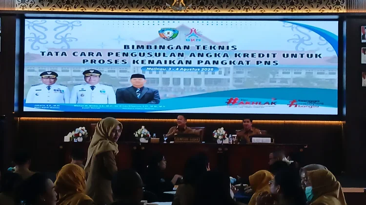 Ratusan Pegawai Ikut Bimtek Pengisian Angka Kredit Kenaikan Pangkat PNS 2026