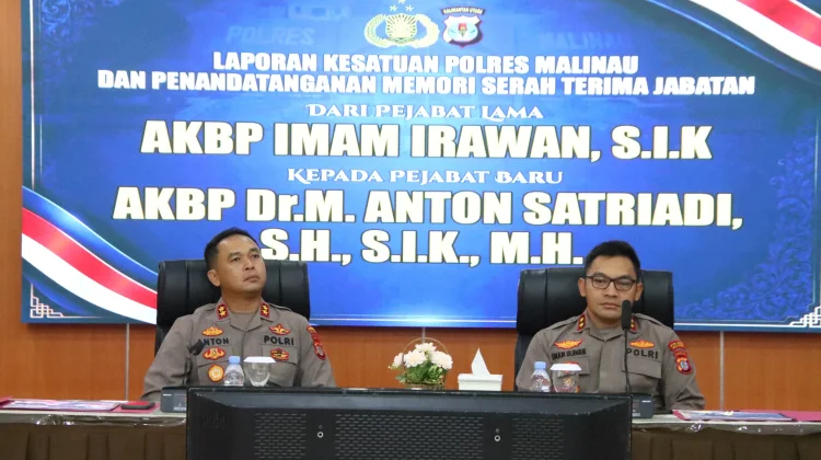 Polres Malinau Gelar Tradisi Welcome and Farewell Parade
