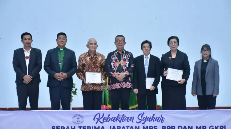 Bupati Malinau Apresiasi Serah Terima Jabatan Majelis Pekerja Sinode GKPI