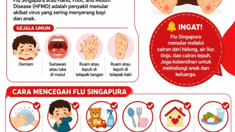 Waspadai Flu Singapura pada Anak