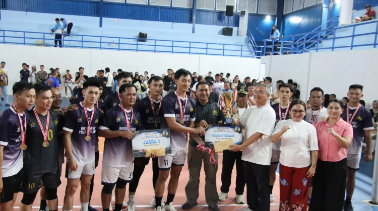 Bhayangkara Polres Malinau Juara I Bupati Malinau Cup 2026