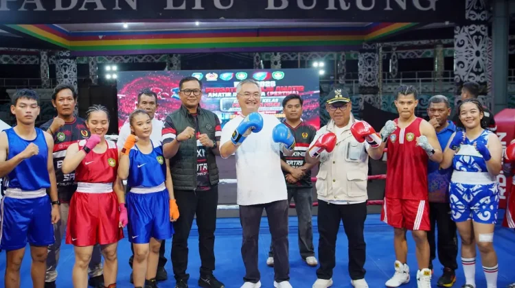 Ekshibisi Tinju BMC V, Bupati Harapkan Junjung Tinggi Sportivitas