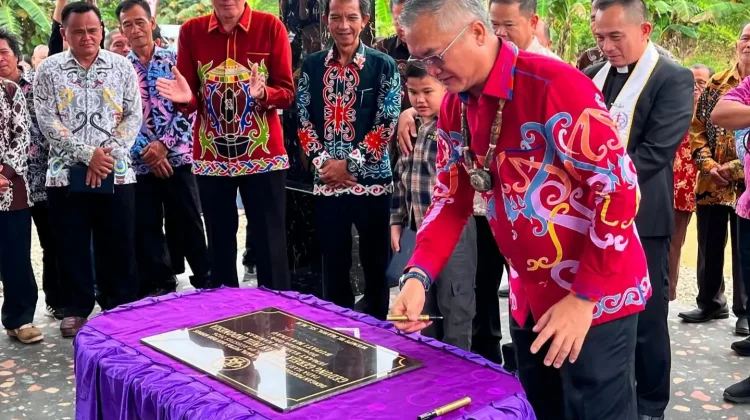 Gedung Gereja GKII Elyakim Kabiran Diresmikan