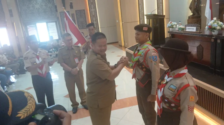 Pesan Sekda Malinau untuk 16 Pramuka: Jangan Jadi Katak dalam Tempurung