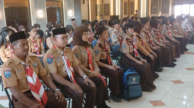 Sekda Tekankan Disiplin, Tanggung Jawab, Pengaturan Diri ke Peserta Jamnas Pramuka