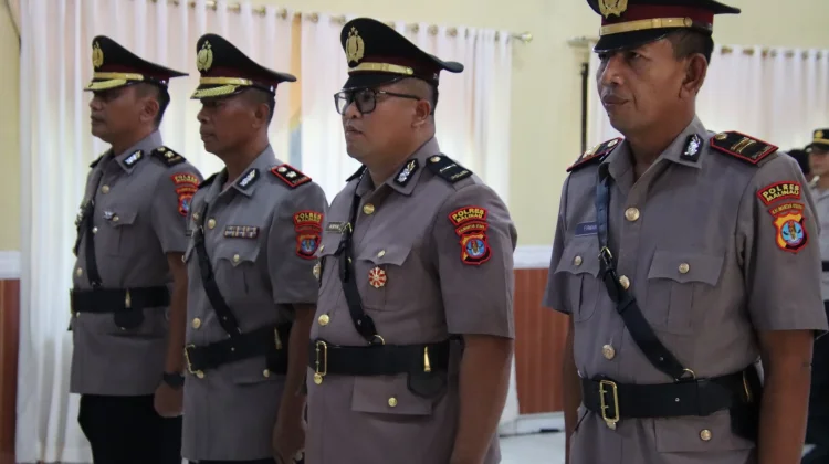 Sertijab, Kasat Intelkam dan Wakapolres Malinau Berganti