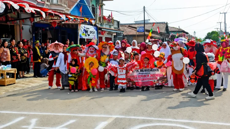 TK Al Hidayah Meriahkan Karnaval Kemerdekaan RI ke-81 di Malinau Kota