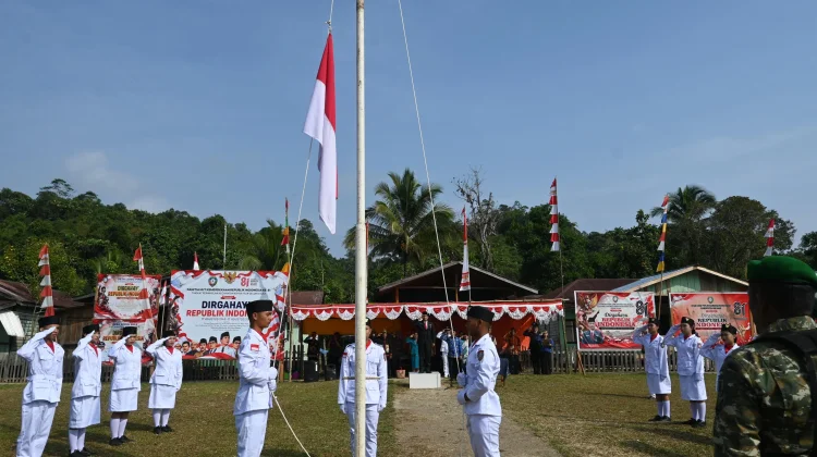 Semangat Kemerdekaan Berkobar dari Pedalaman Malinau