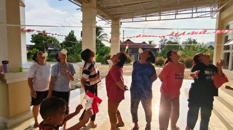 Semarak HUT RI ke-81, Warga RT XI Pererat Kekompakan lewat Lomba