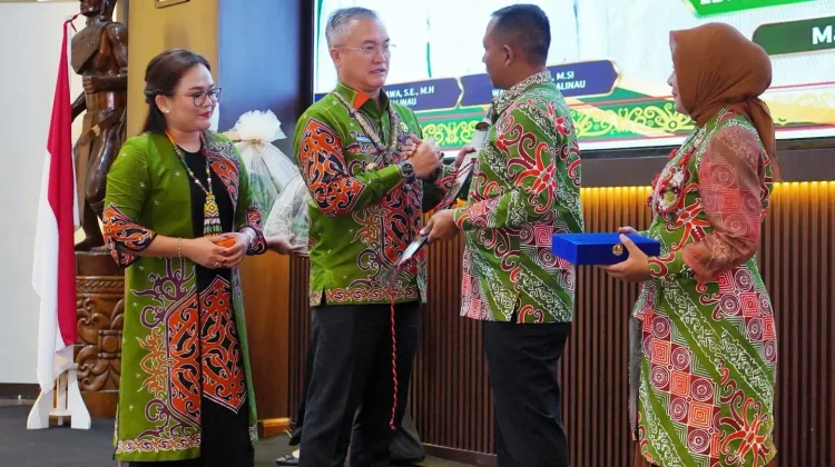Pisah Sambut Dandim 0910 Malinau, Bupati Wempi Tekankan Penguatan Sinergitas