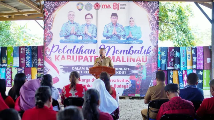 Bupati Malinau Dorong Batik Lokal Naik Kelas, dari Pelatihan Jadi Peluang Ekonomi