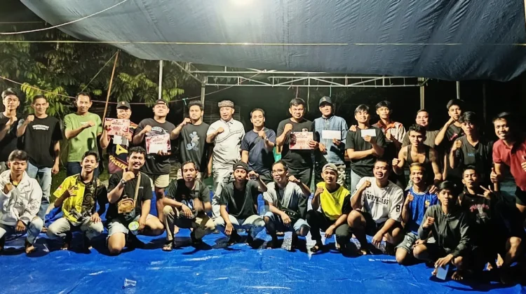 Turnamen Domino Tutup Rangkaian HUT RI RT-3 Dan RT-4 Desa Malinau Hulu