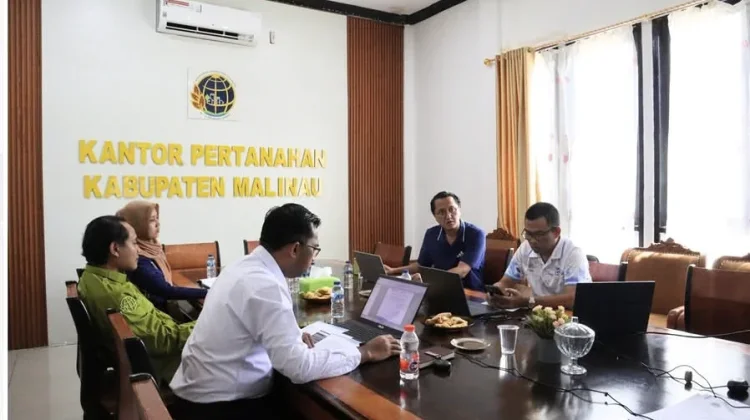 Kantor Pertanahan Malinau Ikuti Evaluasi Redistribusi Tanah