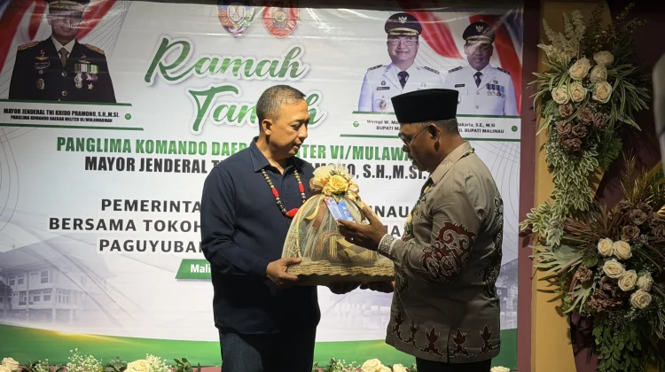 Pangdam VI/Mulawarman Silaturahmi Bersama Pemda dan Tokoh Masyarakat Malinau