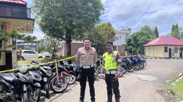 Dua Pekan Patroli, 30 Unit Sepeda Motor Terjaring Langgar Lalulintas di Malinau