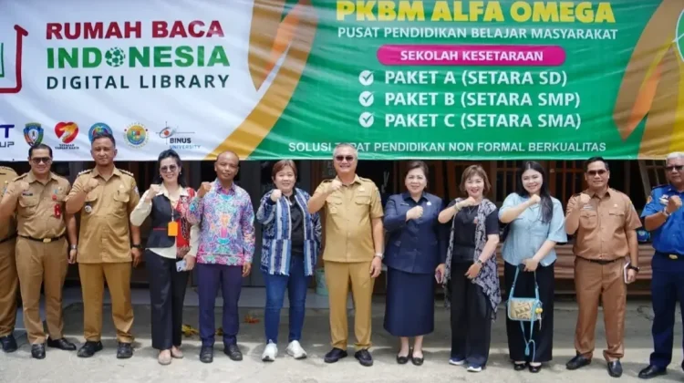 Resmikan Digital Library, Bupati Tegaskan Teknologi Sarana Masa Depan