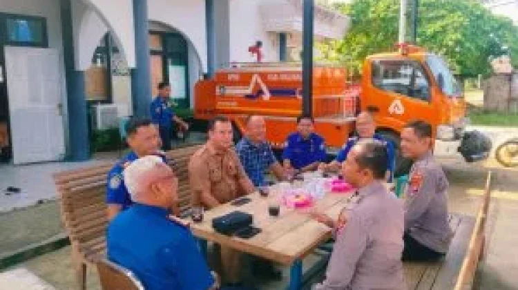 Cegah Karhutla, Sat Samapta Polres Sinergi dengan BPBD dan Damkar