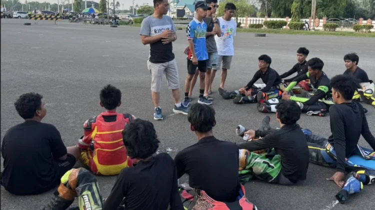 Persiapan Porprov, IMI Malinau Maksimalkan Latihan Road Race