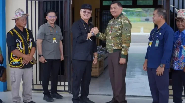 Sinergi Pertahanan Perbatasan, Bupati Sambut Kunjungan Menhan di Malinau