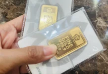 Awal Pekan, Harga Emas Antam Melemah Rp14.000
