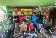 Sembilan Paket Sabu Diamankan Tim Gabungan Pengawasan Perbatasan