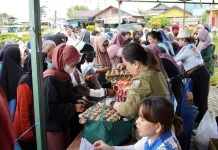 Diperindag Gandeng GOW Malinau Gelar Pasar Murah