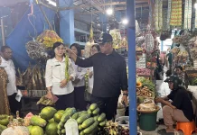 TPID Malinau Sidak Pasar, Harga Bahan Pokok Stabil